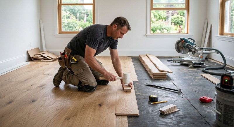 Hardwood Floor Installation in Austin, TX