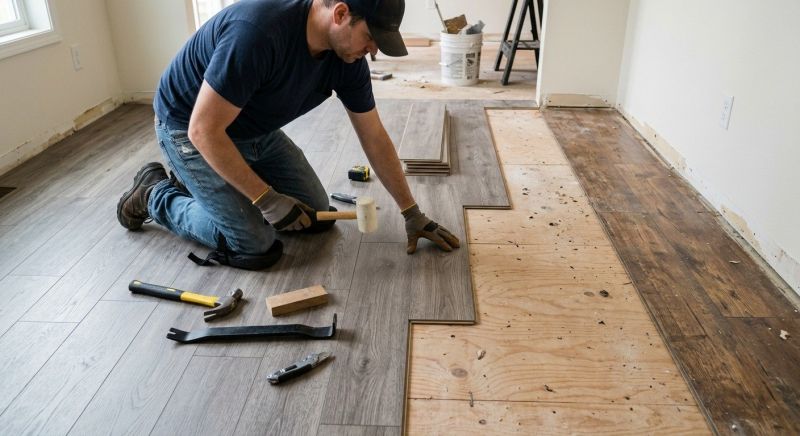 Laminate Floor Installation in Roseville, CA