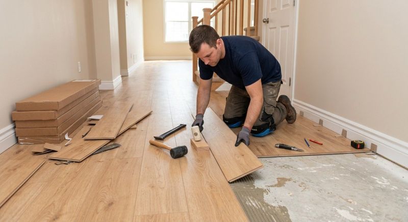 Plank Laminate Installation in Longmont, CO